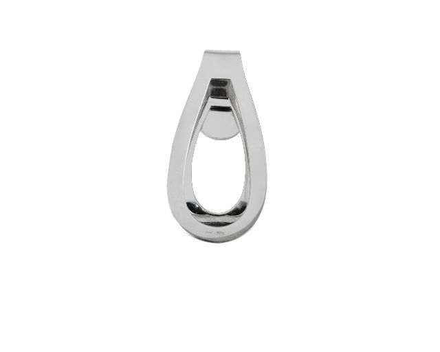 Money Clip Silver With Round Selezione Zanolli 152706 925fs451l
