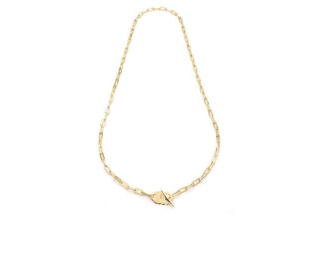 Necklace classica in gilded bronze