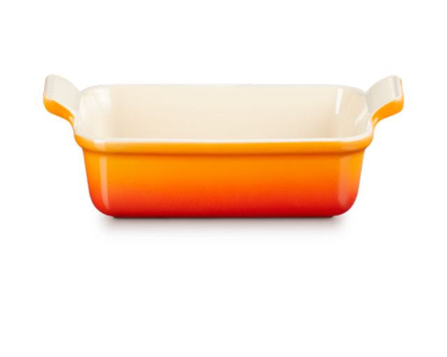 Pirofila rettangolare tradition gres arancio