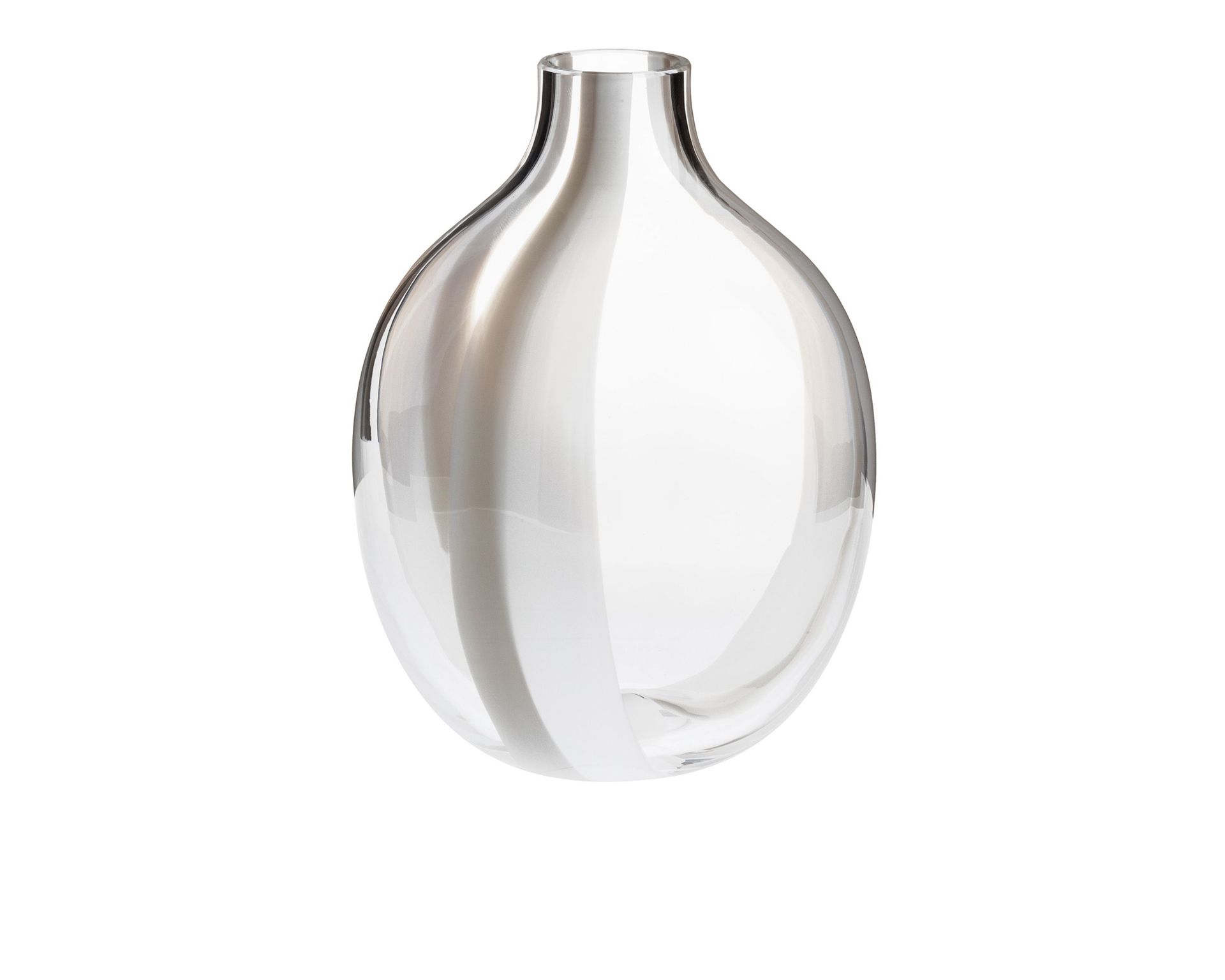 Vaso Singleflower Vetro Di Murano Carlo Moretti