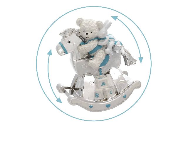 Music Box Rocking Horse Pink Selezione Zanolli 175218 592b4204r