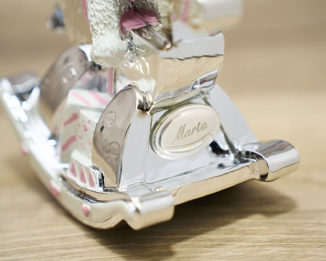 Music Box Rocking Horse Pink Selezione Zanolli 175218 592b4204r