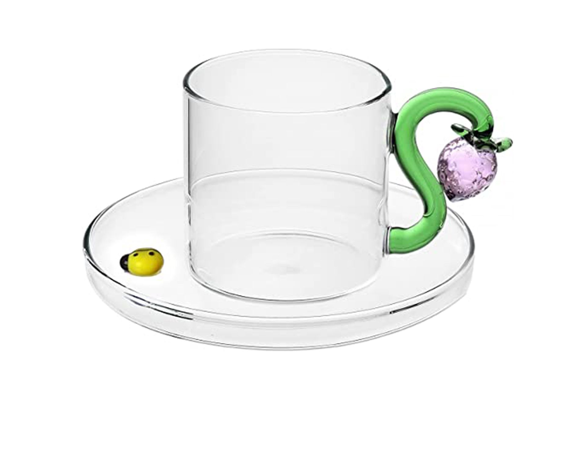 Coffee Cup Fruits E Flowers Strawberry Ichendorf
