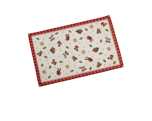 Idea regalo natale tovaglietta gobelin toy's delight giocattoli