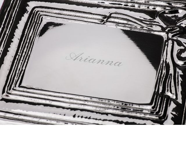 Scatola Portagioie Argento E Velluto Rosa Selezione Zanolli 8660 248sc543ra