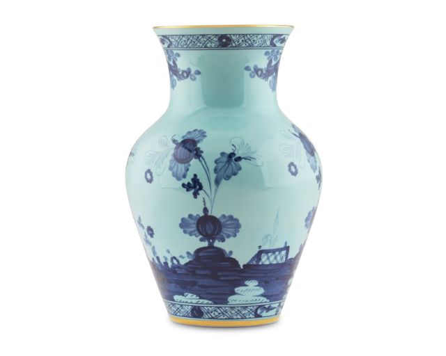 Vaso Ming Oriente Italiano Iris Porcellana Richard Ginori 189270 F01602g61320250a60