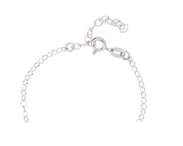 Bracelet Silver With Fish And Plate Selezione Zanolli 180569 935d5011bk0860r07
