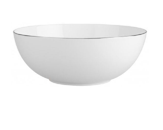 Salad bowl anmut platinum n.1 porcelain