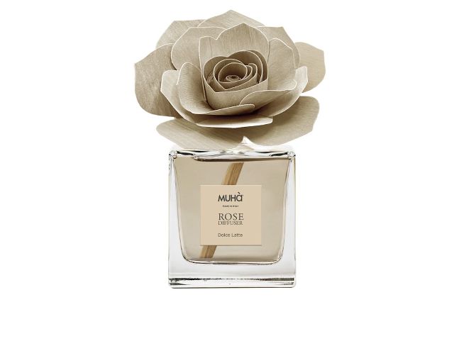 Profumatore d'ambiente rosa dolce latte