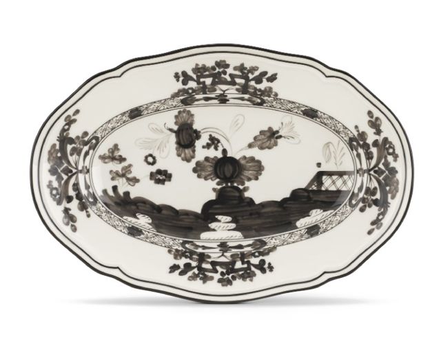 Pickle dish oriente italiano albus porcelain
