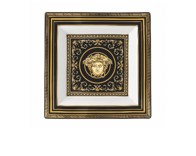 Square bowl virtus gala porcelain black