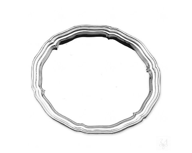 Bottle coaster silver in 18th century style