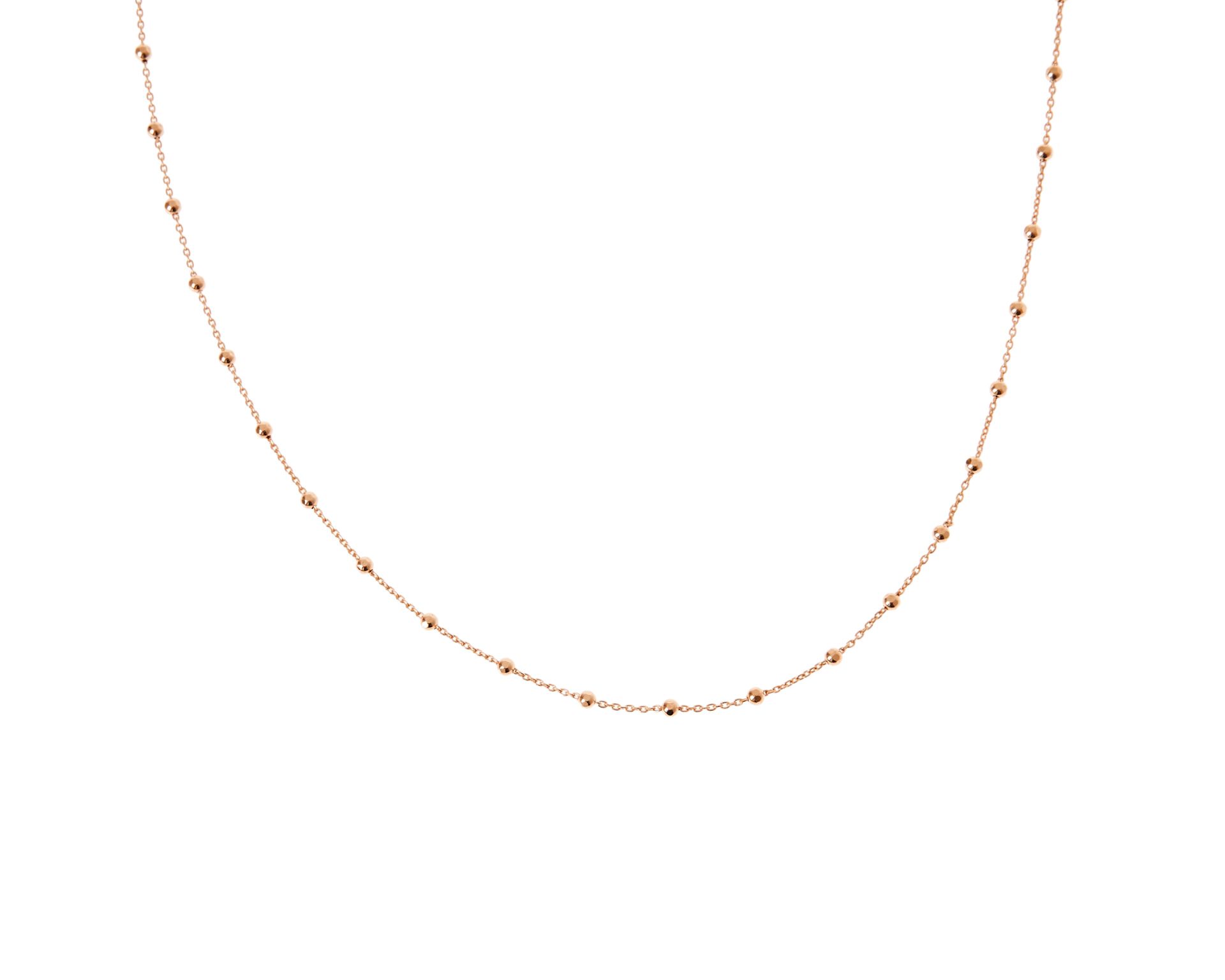 Collana Argento Rose Con Palline Selezione Zanolli 181790 726clpalliner70