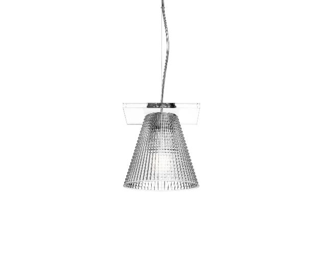 Lampada sospensione light air trasparente
