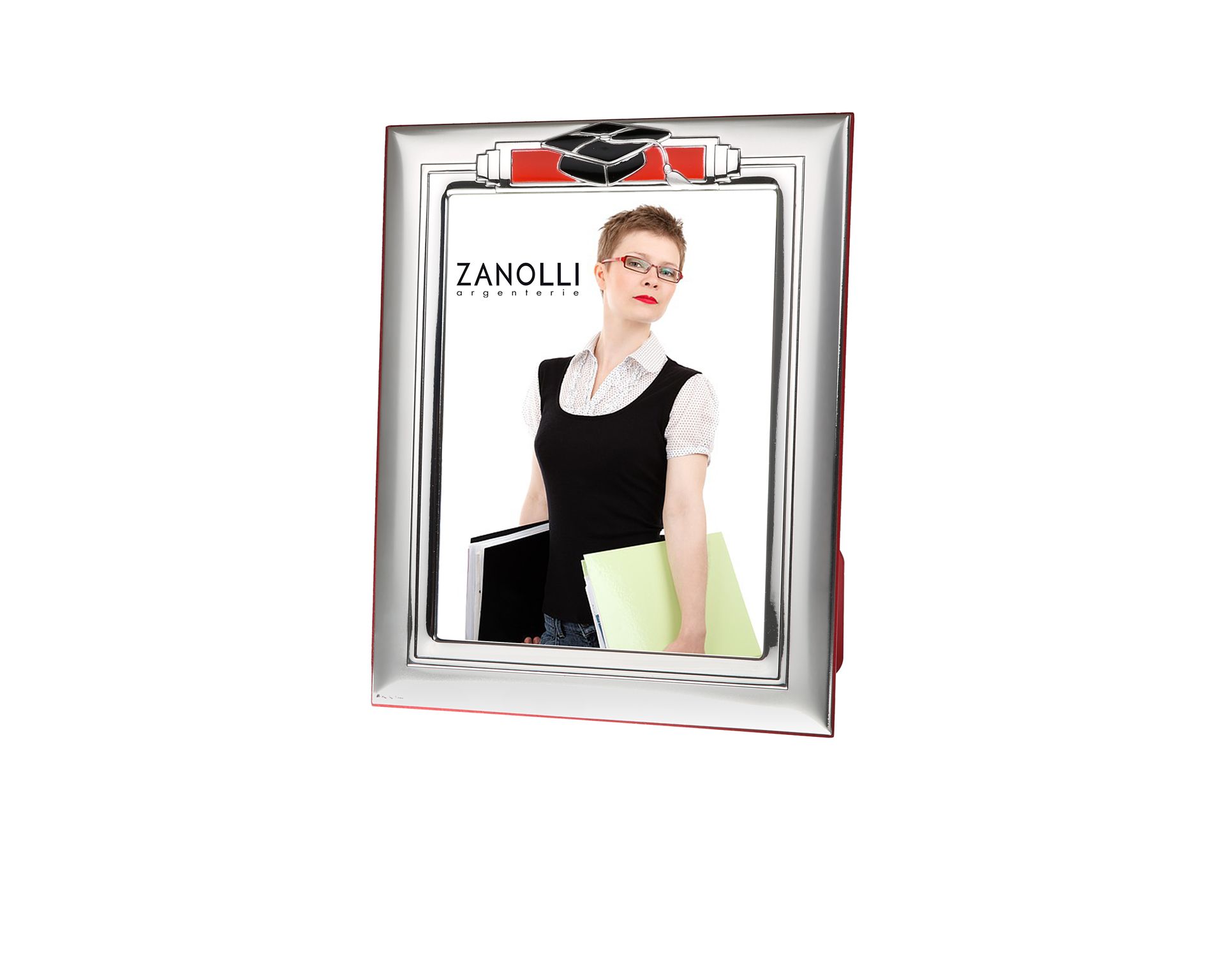 Picture Frame Of Graduation Bilaminated Silver Selezione Zanolli 138636 0406248l1318
