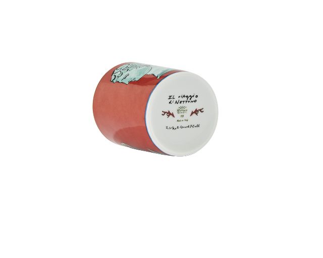 Mug Il Viaggio Di Nettuno Porcelain Coral Red Richard Ginori 167620 F10100tz7000400b55