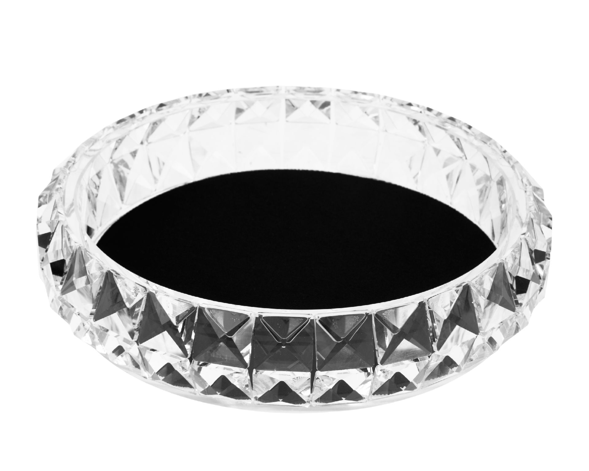 Round Valet Tray Crystal Selezione Zanolli 190944 967crist233