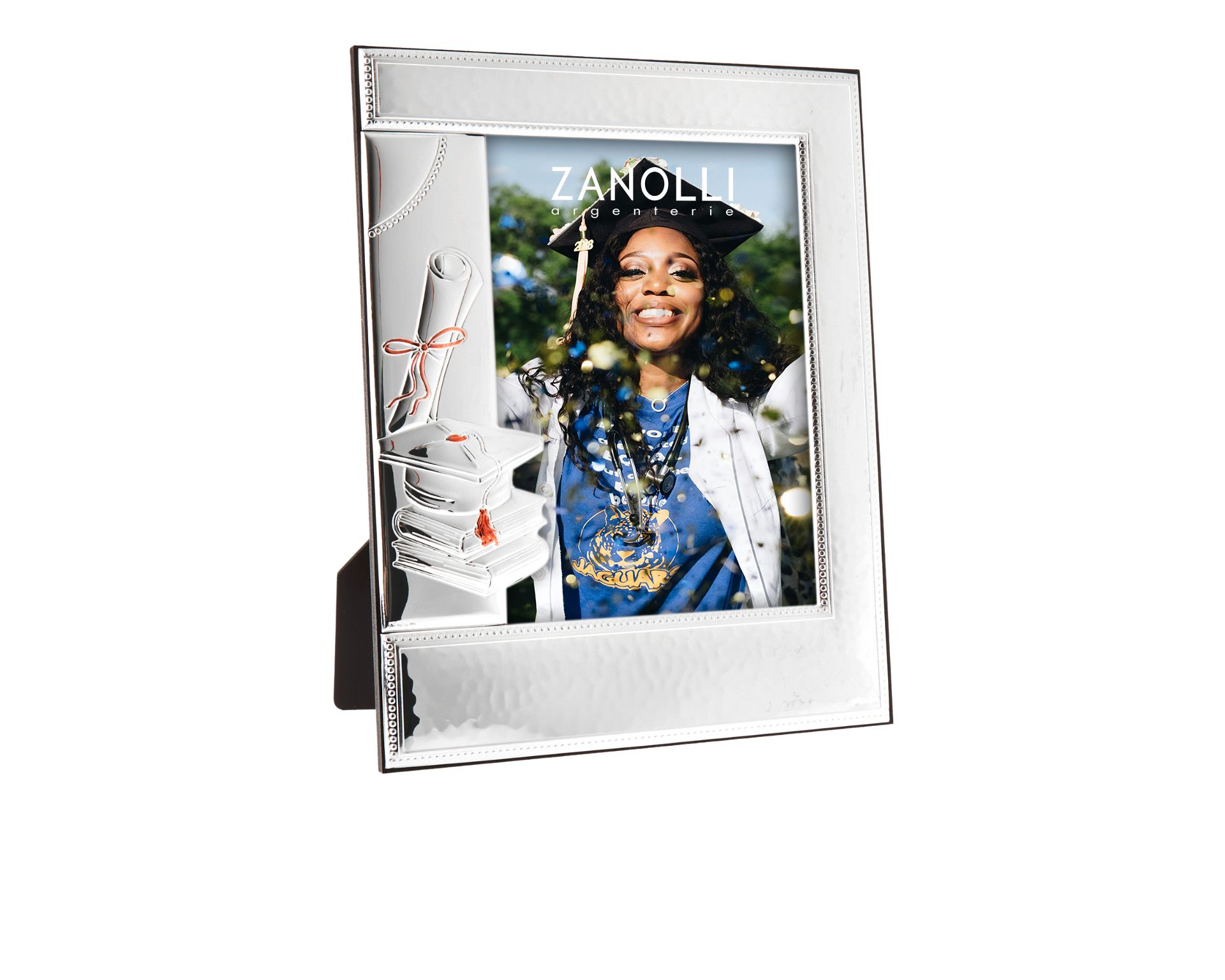 Picture Frame Laurea Bilaminated Silver Selezione Zanolli 187176 300c705la