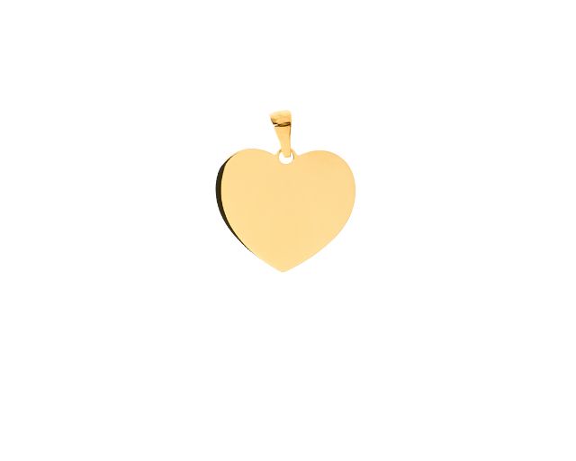Ciondolo cuore oro 750‰
