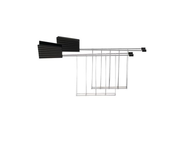 Set pinze plissè nero (2 pezzi)