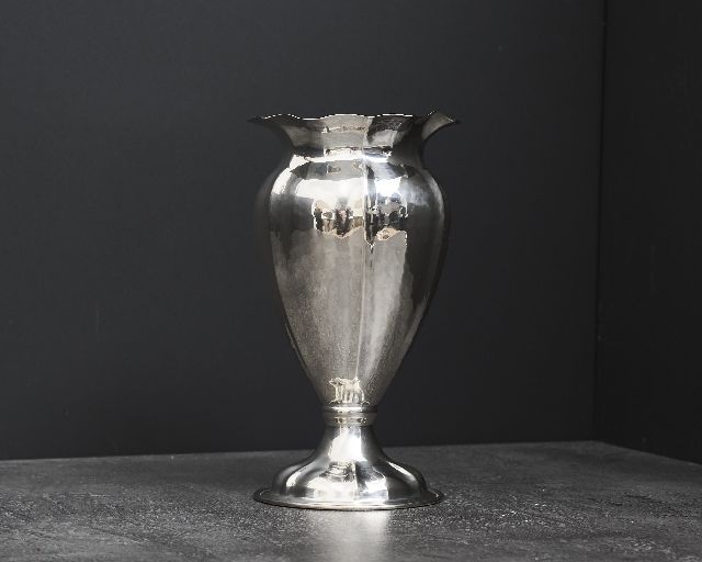 Vase Silver In 700 Style Zanolli Vintage 190530 Us0008753
