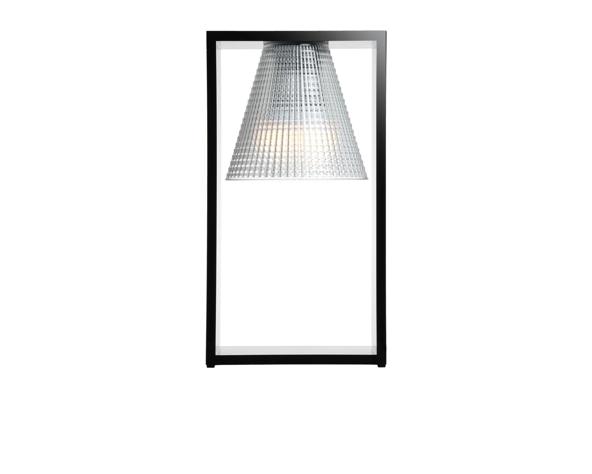 Lampada Da Tavolo Light Air Nera E Cristallo Kartell 142655 90609135e6