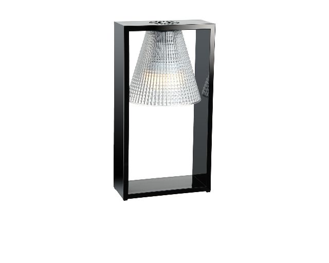 Lampada Da Tavolo Light Air Nera E Cristallo Kartell 142655 90609135e6