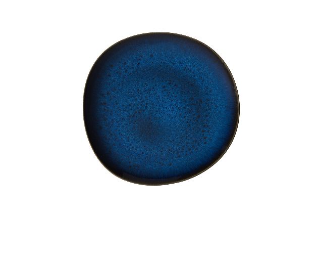 Piatto da colazione lave bleu