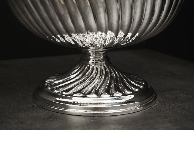 Alzata Argento Lavorazione Torcion Usato Ricondizionato Zanolli Vintage 184516 Us0006774