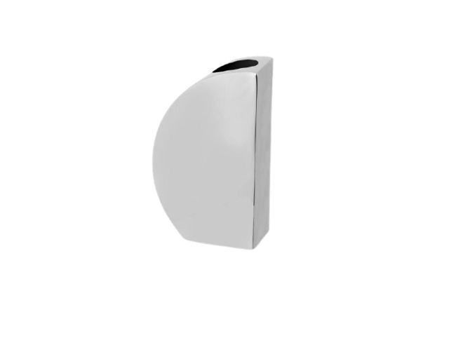 Vaso vela grande acciaio