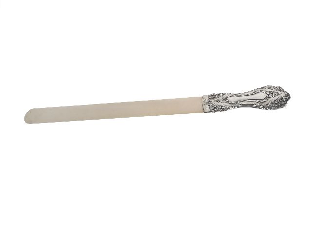 Paper knife silver 50 grammi birmingham (gb) 1903-1904