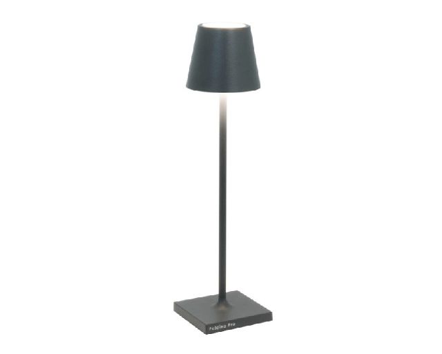 Table lamp poldina pro micro dark gray