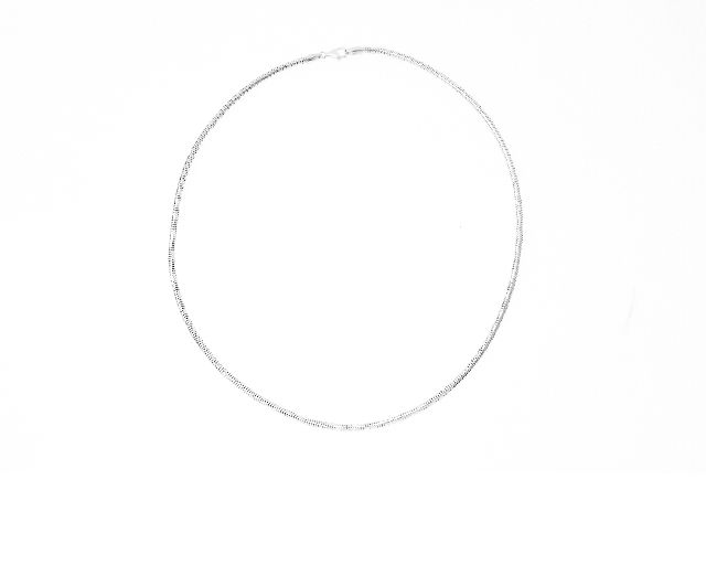 Mouse Tail Necklace Silver Selezione Zanolli 26879 611cl00070