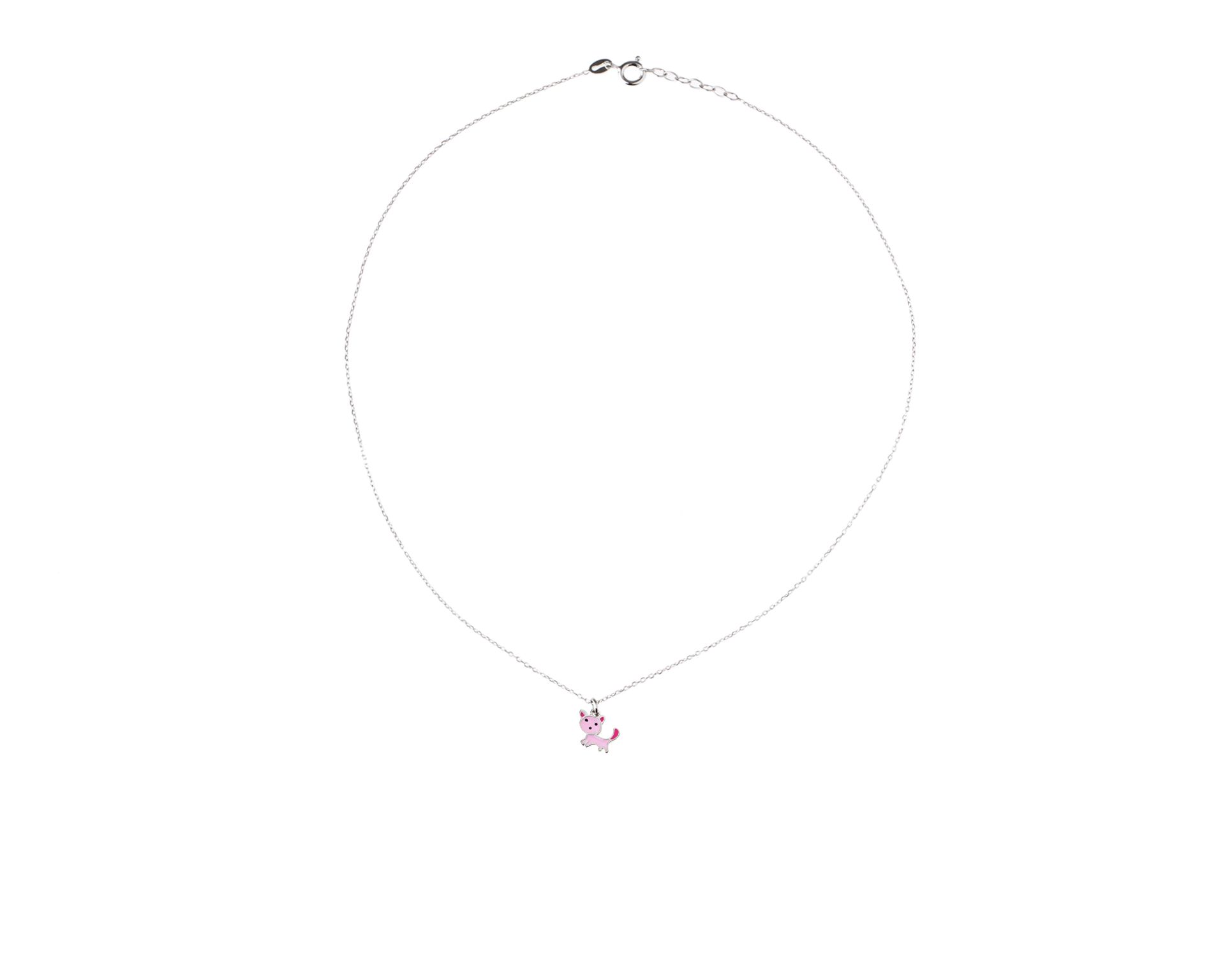 Collana Bimba Gatto Argento Selezione Zanolli 165363 935d5011hk0434r06