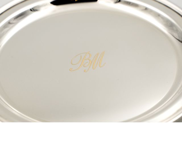 Bottle Coaster Silver In English Style Selezione Zanolli 156977 521826a