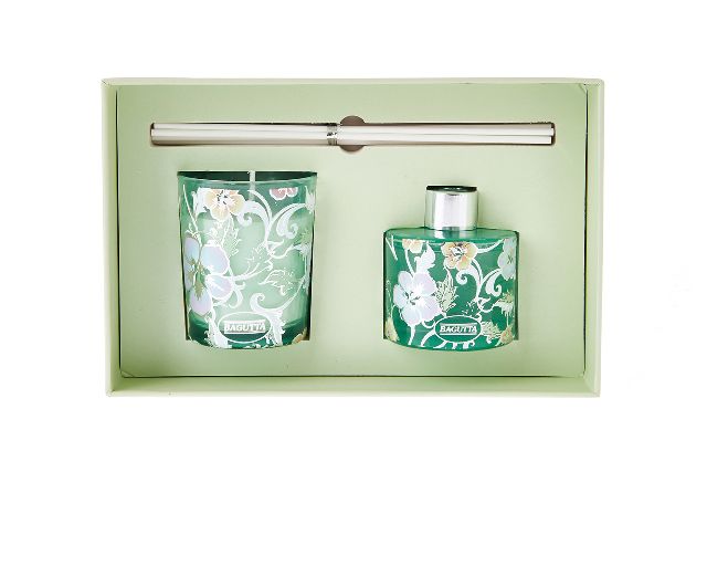 Gift box lavender green