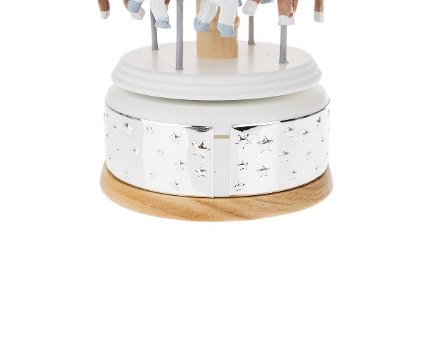 Music Box Horses Carousel Brown Selezione Zanolli 166178 44521089m