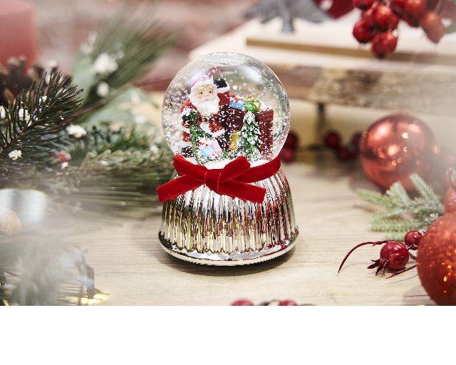 Idea regalo natale carillon boule de neige piccola