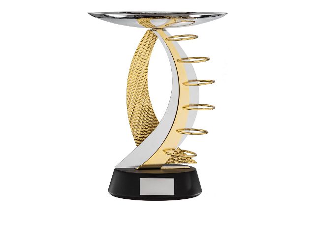 Cup with wooden base