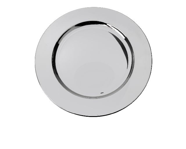 Placemat silver in cardinal style
