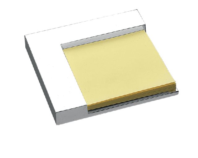 Porta biglietti adesivi silver plated