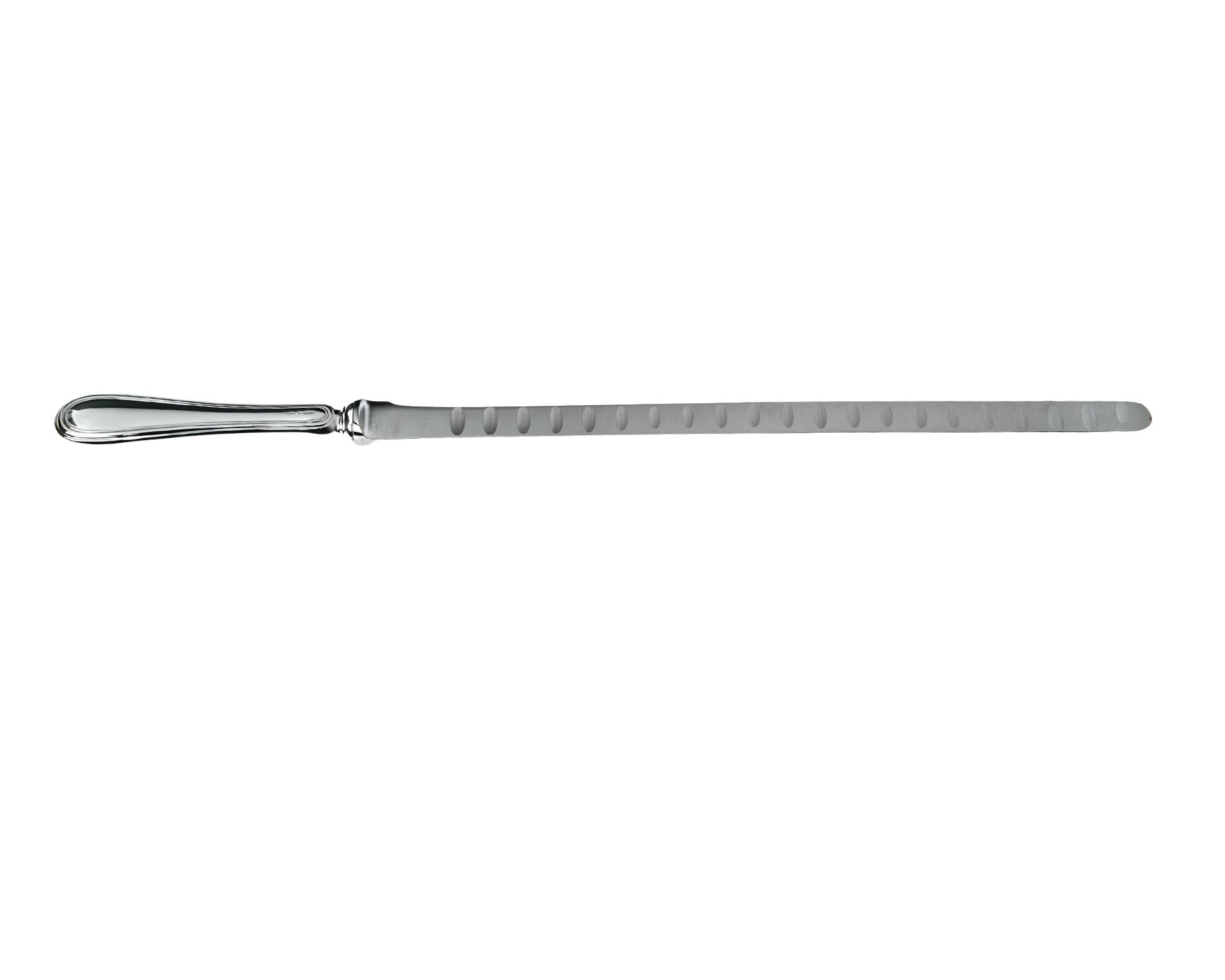 Salmon Knife Silver In English Style Selezione Zanolli 179170 Za716309bl