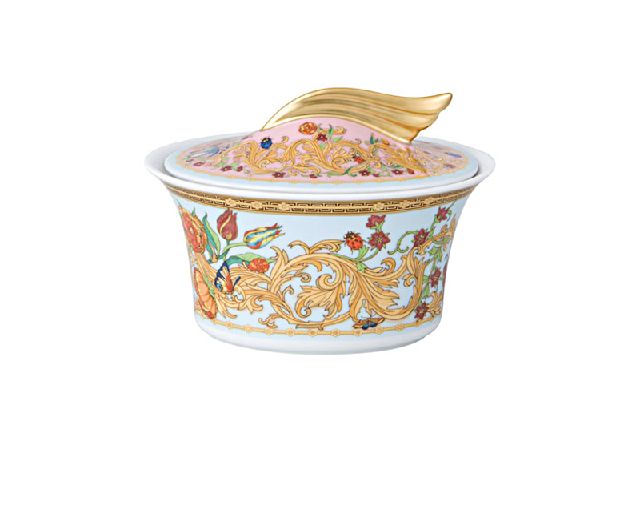 Sugar bowl le jardin porcelain