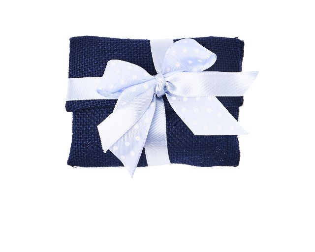 Favor sugared almonds blue