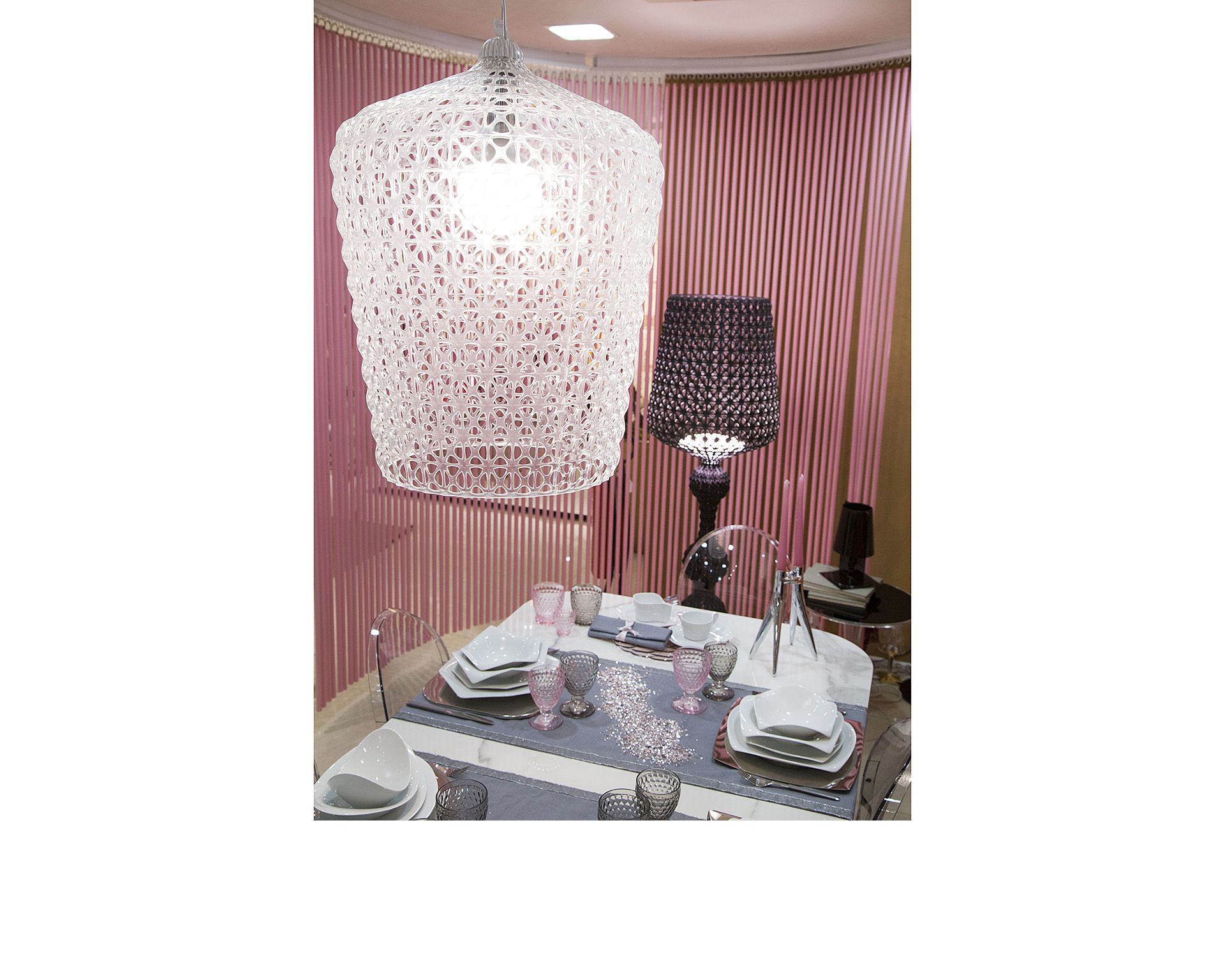 Suspension Lamp Kabuki Transparent Kartell 152015 90609175b4