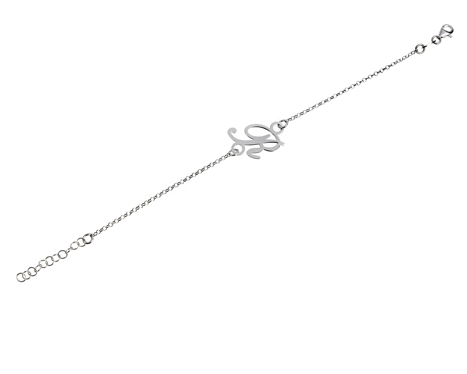 Bracciale Argento Con Lettera R Selezione Zanolli 127336 853br6ar