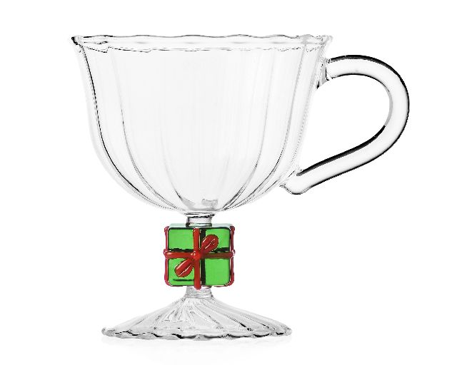 Bowl/mug green gift christmas tales
