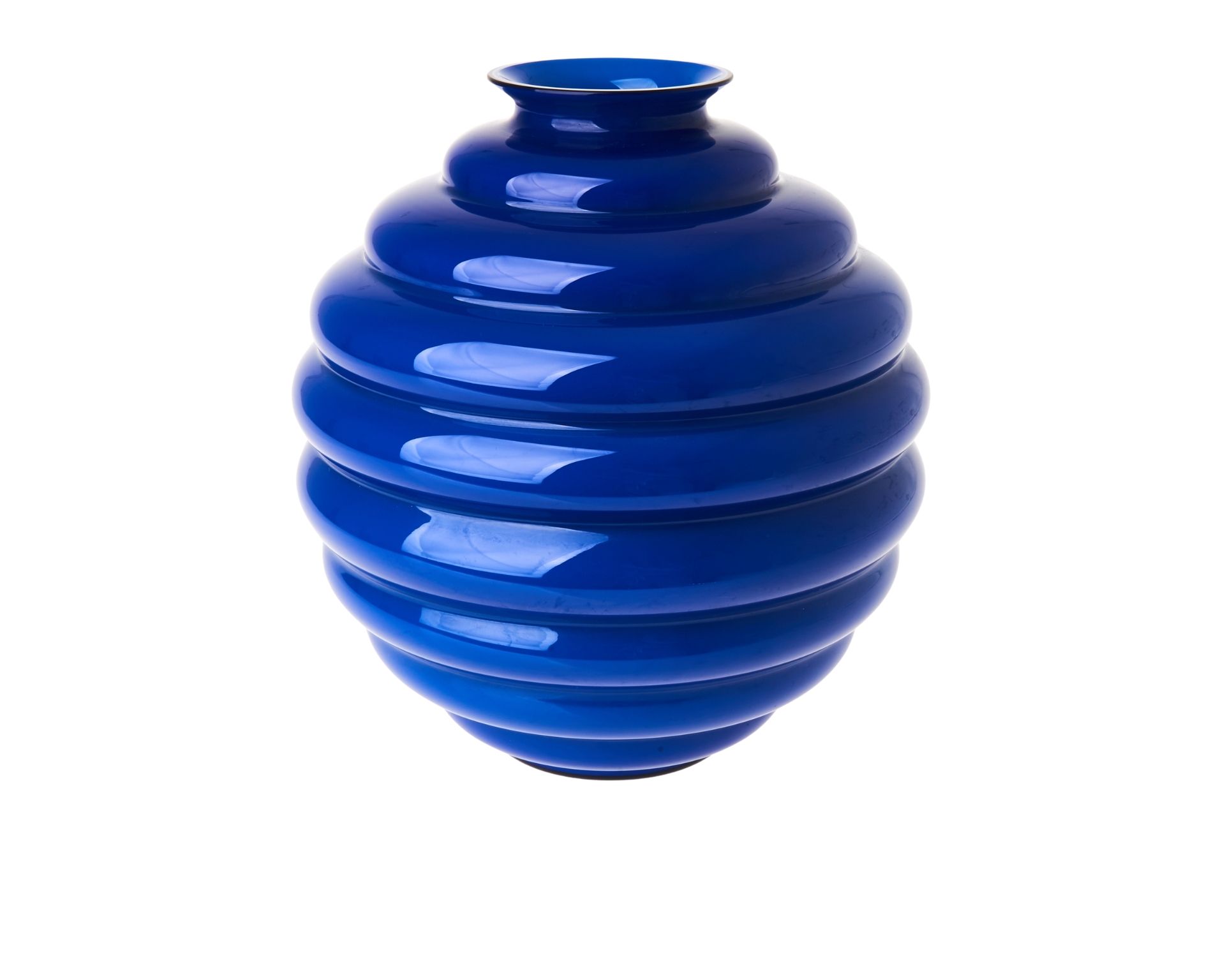 Vaso Deco Vetro Di Murano Zaffiro Venini 183978 93170707zalaza