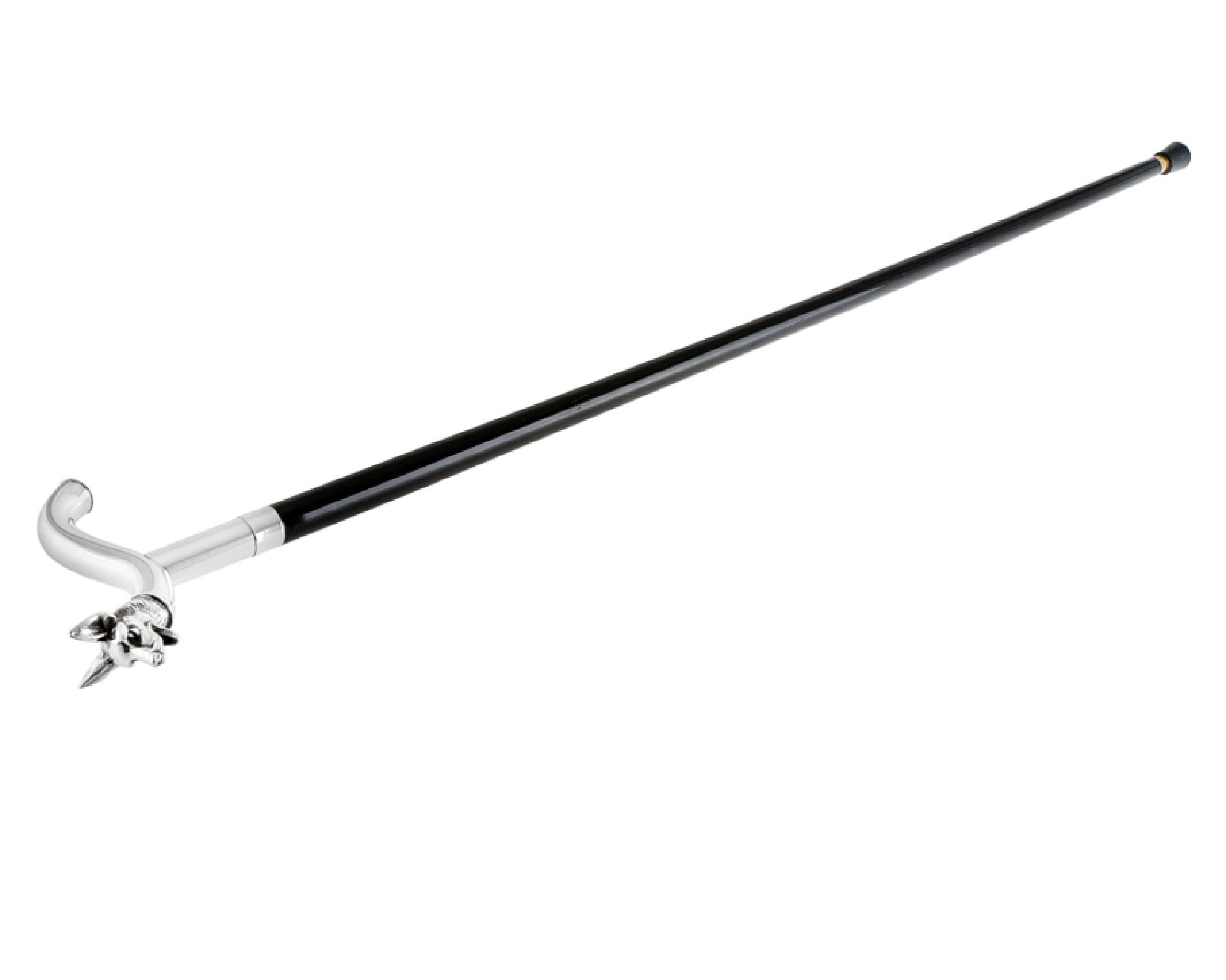 Walking Stick Wolf With Wolf Handle Selezione Zanolli 16447 474unb43