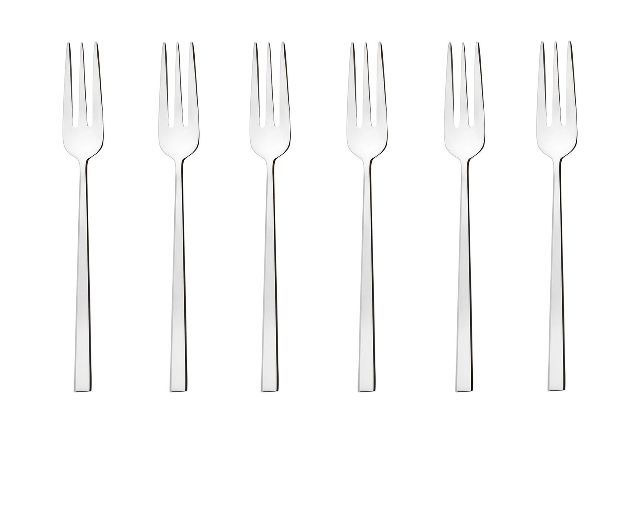 Dessert forks rock steel 6 pieces